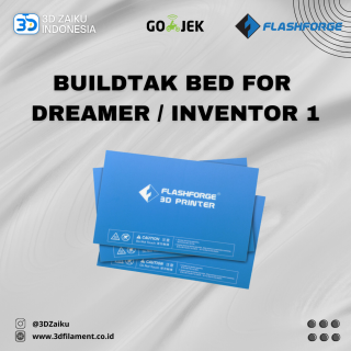 Flashforge BuildTak Bed for Flashforge Dreamer or Inventor 1
